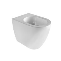 Bidet Au Sol En Céramique 36x53 Cm Blanc Brillant Azzurra Ceramica Comoda