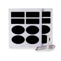 Adesivi Vivalto Nero Set 16 Pezzi