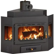Inserto Per Caminetto Prity A 14,2 Kw A+ Grande Camera Di Combustione