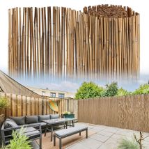 Randaco Canisse In Canna 100 × 300 Cm, Frangivista Naturale Per Esterni