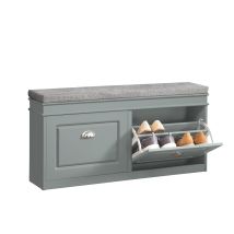 Scarpiera Salvaspazio Slim Mobili Per Scarpe Serie Scarpiere 104x24x52cm Sobuy Grigio Fsr64-hg