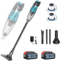 Aspirapolvere Portatile Senza Fili - Aspirapolvere Leggero Per Auto - Aspirazione 10kpa, 2 Filtri Hepa - Per Auto, Divano, Animali Domestici, Angoli, 