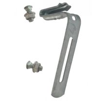 Frenehard Et Michaux - Negrafix Abrazadera De Fibra De Vidrio 8,5 Mm Para Ganchos De Canalón Con Tornillos