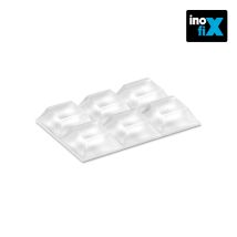 Inofix - Goccia Protettiva Autoadesiva 20,5x20,5x7,6mm (blister 6 Unità)