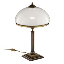 [gebraucht] B-ware Jupiter Tischleuchte Petro Tischlampe Tischlicht Leuchte Lampe Licht Glasschirm