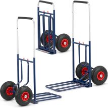 Sackkarre - Handwagen - Faltbar - Bis 150 Kg - Blau