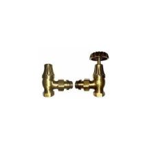 Kit retro estilo bronce 15x21 – Válvula de ángulo manual – Grifo termostático