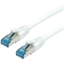 Value - 21.99.1979 Rj45 Netzwerkkabel, Patchkabel Cat 6a S/ftp 20.00 M Weiß 1 St.