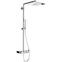 Euphoria Smartcontrol - Duschsäule Cube 310 Duo Mit Thermostatarmatur, Moon White 26508ls0 - Grohe