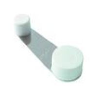 Butée autoadhésive Ø32 x 102 mm – Quincaillerie de porte – Matières, Forme, Mode de fixation, Quantité par pack, Finition métal – BRINOX