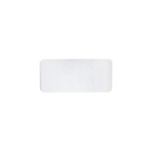Tappetino Da Bagno In Gomma 34x74 Bianco