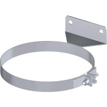 Anclaje plano Ø150 mm para chimenea de acero inoxidable – DINAK