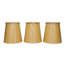 Kitchen Craft – Yellow Canisters Set of 3 – Galvanised Steel with Bamboo Lids – 1.3L Capacity – Kitchen Storage