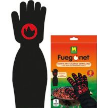 Guante anticalórico extralargo 350 oC - Poliamida sintética - 40 cm - Fuego Net