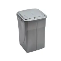 Ecobin Abfallbehälter 45l Grau, 36 X 36,5 X 51,5 Cm