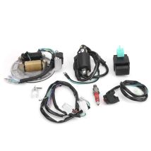 Ej.life Zündspulenstator, Zündspulenstator Cdi Kabelbaum Zündkerzensatz Passend Für Xrcrf 50 50 Cc - 125 Cc