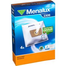 2306 - Pack De 4 Bolsas Sintéticas Para Aspiradoras Rowenta Compact Power, Silence Force, Silence Force Compact, Silence Force Extreme, Silence Force 