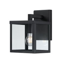 Applique extérieure – WESTINGHOUSE – 1 x E27 – Noir mat – IP44 – 18 cm x 25 cm x 20 cm