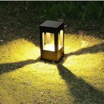 L&h-cfcahl – 200 Cm Anthrazitfarbene Led-stehleuchte Für Den Außenbereich – 3000 K Warmweißes Licht – Schutzart Ip44 – Energiesparend Für Wege Und 