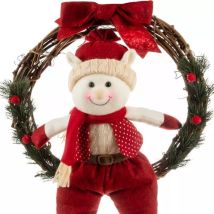 Couronne De Noel Sur La Porte - Elf Ruhhy 22350