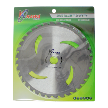 Disque de débroussailleuse diamant 36 dents – 255 x 2 x 25,4 mm – Dents en diamant – Lame de débroussailleuse