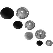 Eurostore07 - Spartifiamma + Bruciatori Per Cucina Gas Adatti Ignis Whirlpool S 2550 + B 2543