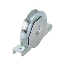 Ruota Cancelli Gola V Con Supporto Interno Art.427 Ee ̧ Mm.80x20 Portata Kg.200 Gola V 92 ° Combi