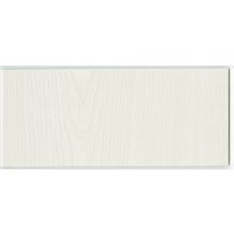Grosfillex - Kunststoffpaneele Easy Top 120 X 35 Cm, 5 Mm Esche Weiß Kunststoffpaneele