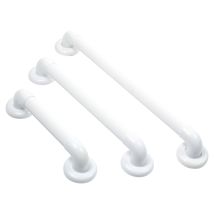 Vitility Badezimmer Haltegriff, Wandstütze Mit Rutschfester Geriffelter Oberfläche Für Dusche Bad Toilette Treppe, Abs, Tragkraft 120 Kg, Gerade 