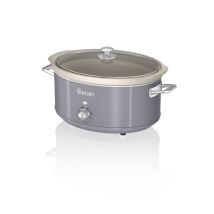 6.5l Slow Cooker Retro Grey