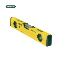 Livella in alluminio 400 mm – 3 gocce – Giallo – Mota