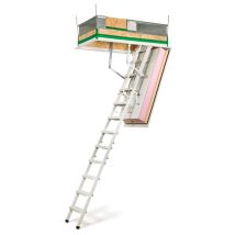 Wippro Passivhaus Dachbodentreppe Klimastair 160 Smart Lukenmaß 140x70cm