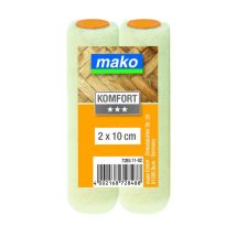 Mako Lack-versiegelungs-ersatzwalze Velour Komfort 10cm - 728511-02
