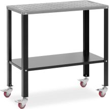 Tavolo Di Assemblaggio E Saldatura Mobile Con Ripiano, Portata Fino A 544 Kg, Dimensioni 91x46 Cm.