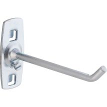 Werkzeughalter 100 mm schräges Hakenende – Lochplatten geeignet – METEC