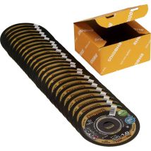 Rhodius 211294 Kit Dischi Da Taglio 125 Mm 25 Pz. Acciaio Inox, Acciaio