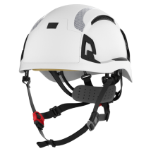 Jsp - Evo5 Alta Dualswitch Cr2 Casco De Obra Est ndar Blanco Con Doble Muesca
