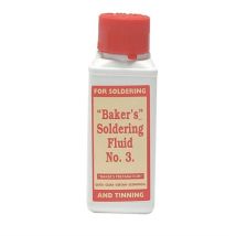 Bakers – No.3 Soldering Fluid 125ml – Ideal for Soldering Copper and Tinned Materials – Fast Acting and Economical