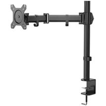 Nox - Xtreme Products Monitor Stand 13′′/27' -nxlitesnglstand- Kabelmanagement, Gelenkarme, Compatible Vesa 75/100, Tischklemme, 3d-verstellbar, 
