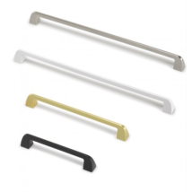 Tirador Wedge 6851 - Blanco Mate. 210x18x28mm. Entrepuntos 192mm.