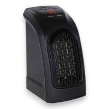 Termoventilador Eléctrico De 400w Con Enchufe Directo A La Pared Sin Cable Termostato Y Temporizador