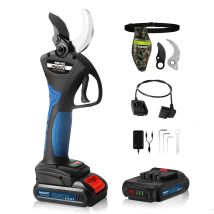 Elektrische Gartenschere 40mm, 21v 2 X 2ah Lithium-batterie, 1050w Professionelle Akku-astschere Für Garten Und Obstgarten Sw-8605 - Swansoft
