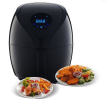 Friggitrice Ad Aria Calda A Led Display - Airfryer (inodore) 2.6l 1400w - Trionfo Etf1801