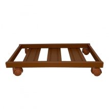 Chariot Porte Plantes Traditionnel Rectangulaire 100x40 Cm Cuit Tecnokit