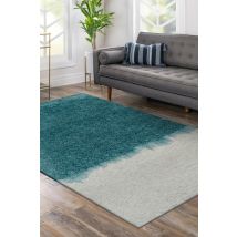 Beneffito - Alfombra - Colección Storm Agua Profunda - Alfombra - Azul - 200x280cm