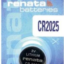 Pila Botón Renata Cr2025 Litio 3 Voltios 165 Mah