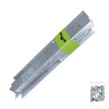 Fatmoose – Ancrage En L Pour Poteaux 4 Pièces – Acier Galvanisé À Chaud – Fixation Béton – Pour Poteaux 7x4,5 Cm À 9x9 Cm