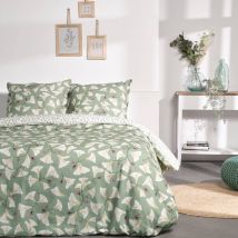 Bettwäsche Sunshine – Wendbar – 220 x 240 cm – 65 x 65 cm – 100% Baumwolle – Pflegeleicht – Zertifiziert schadstofffrei