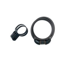 Edma - Black Braided Steel Combination Cable 1.8m X 10mm Mlk8120e