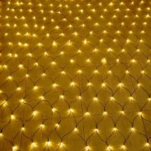 Naizy – 6x4m Lichterkette Für Den Außenbereich – 480 Warmweiße Leds – 8 Beleuchtungsmodi – Schutzart Ip44 – Dunkelgrünes Kabel Für Die Innen- Und 